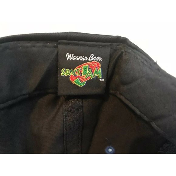 Vintage 1996 Deadstock Warner Brothers Space Jam Snapback Hat Michael Jordan - Picture 7 of 7